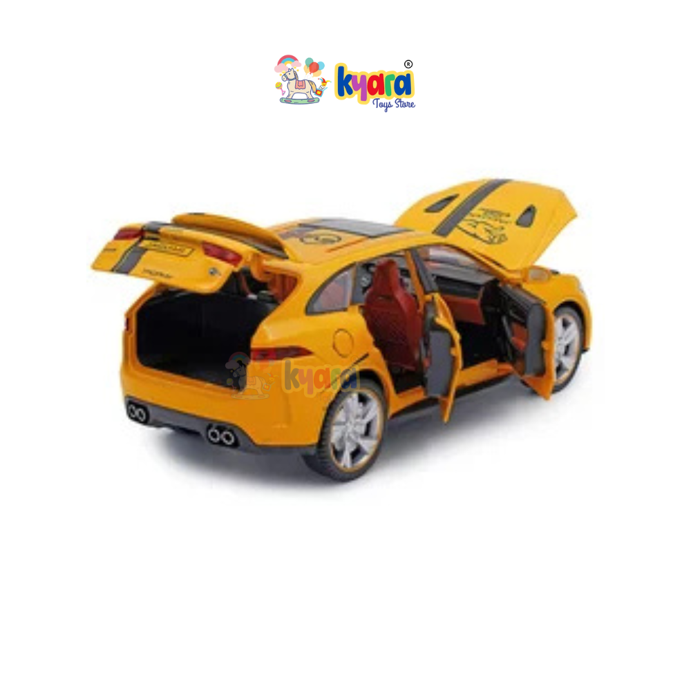 Jaguar F-pace Svr Suv - Diecast Metal Car - Scale 1:24