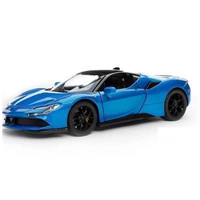 Ferrari Sf90- Diecast Metal Car - Scale 1:24/1:32