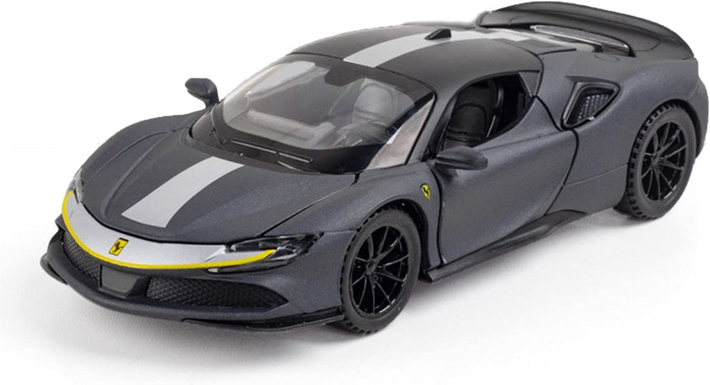 Ferrari Sf90- Diecast Metal Car - Scale 1:24/1:32