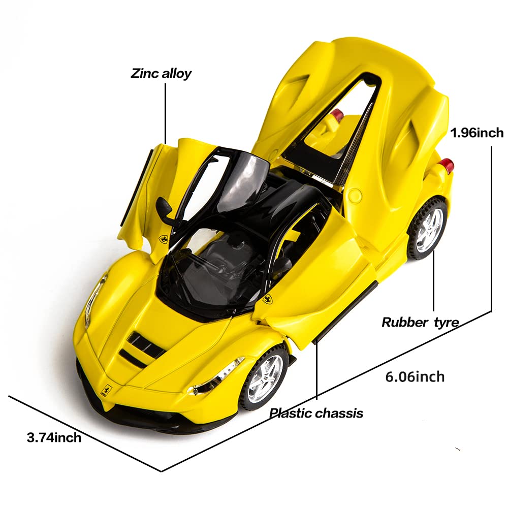 Ferrari Laferrari  - Diecast Metal Car - Scale 1:24/1:32