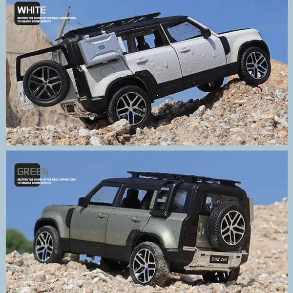 Defender Land Rover- Diecast Metal Car - Scale 1:24