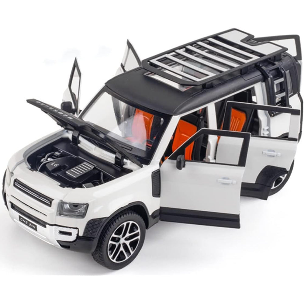 Defender Land Rover- Diecast Metal Car - Scale 1:24