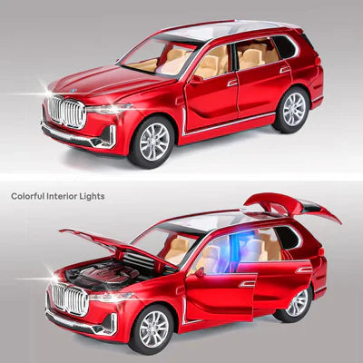 Bmw X7 - Diecast Metal Car - Scale 1:24/1:32