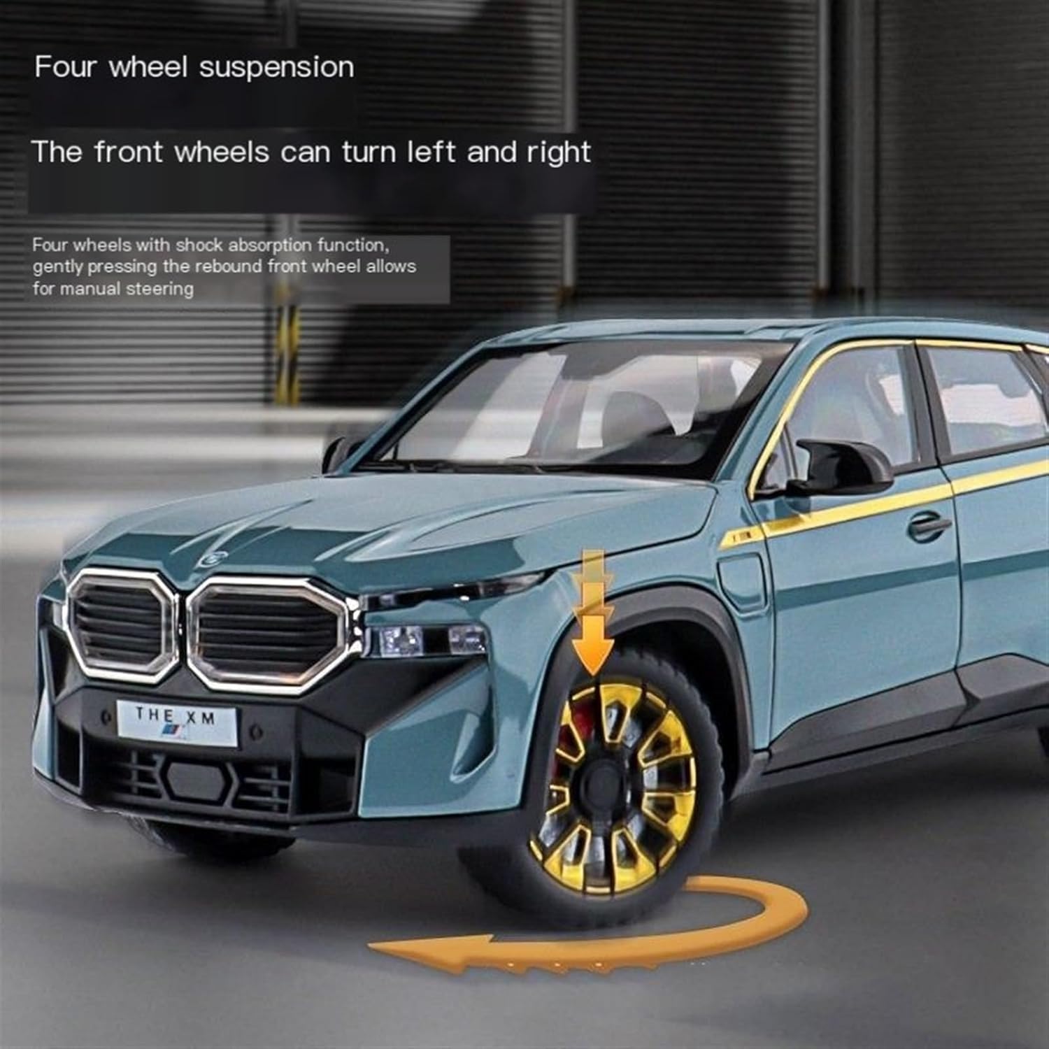 Bmw Xm - Diecast Metal Car - Scale 1:24