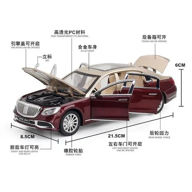 1:24 scale die-cast model of a Mercedes-Maybach S600