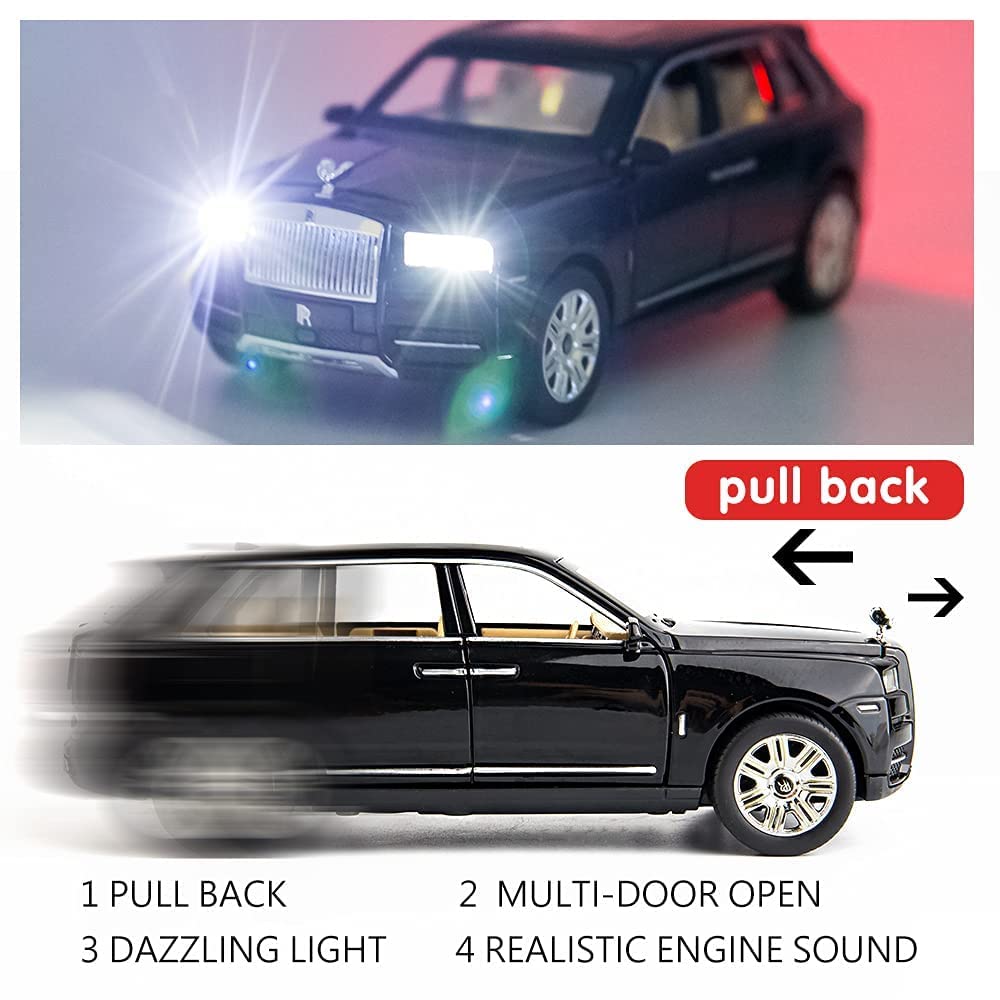 Rolls Royce Cullinan 1:24 diecast scale model car collectible