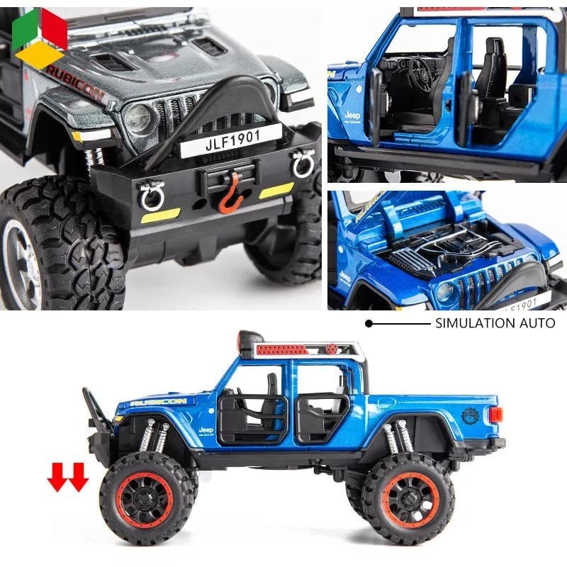 1:32 Die Cast Metal Toy car Ru Bcon [Size : 17.5Cm*8Cm* 8.5Cm]