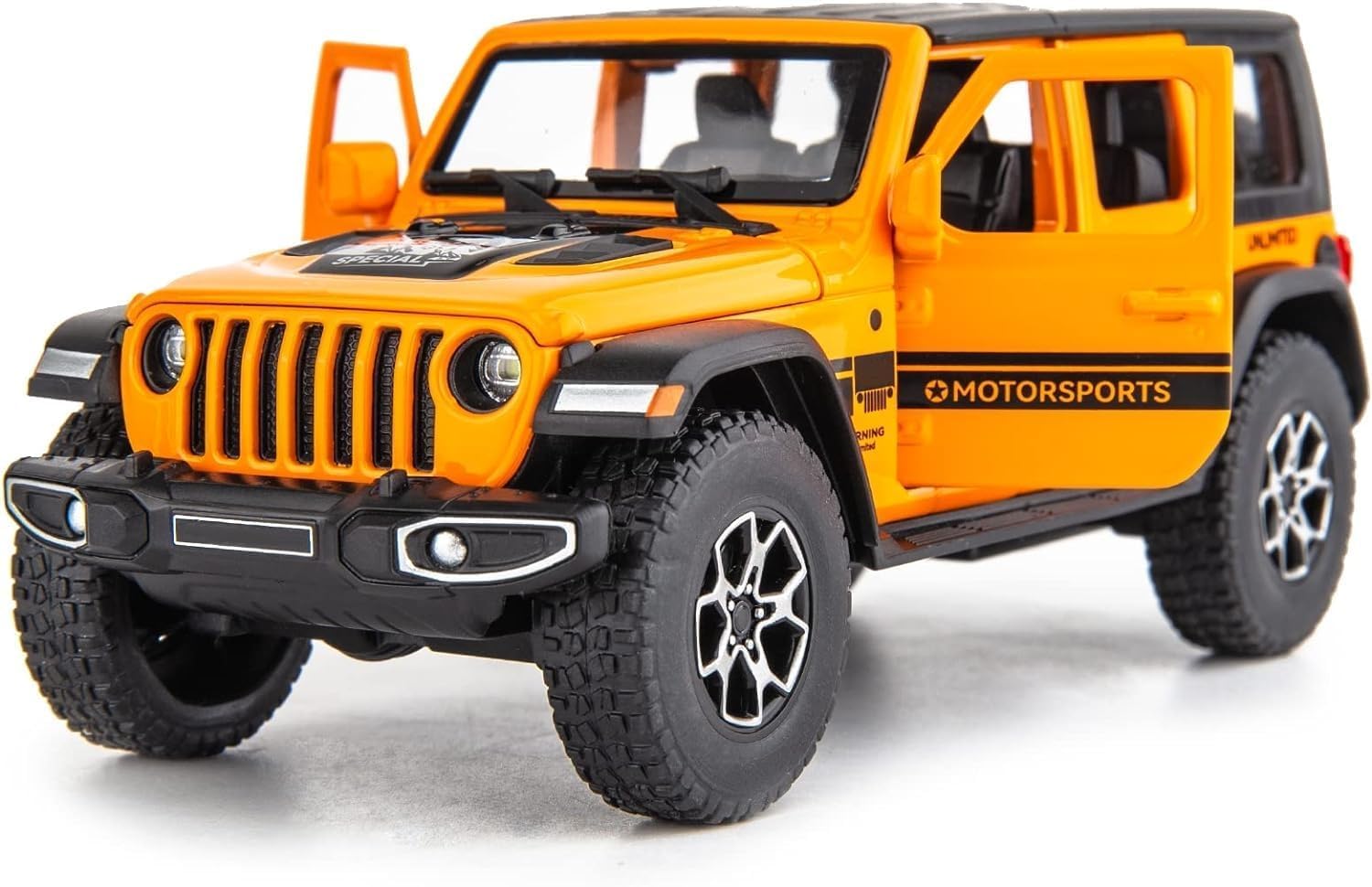 Scale Exclusive Alloy Metal Pull Back Die-cast Car Model with Sound Light Mini Auto Toy for Kids Metal Model Toy Car with Sound and Light (1:24 Lamborghini Revuelto LB774-WHITE)