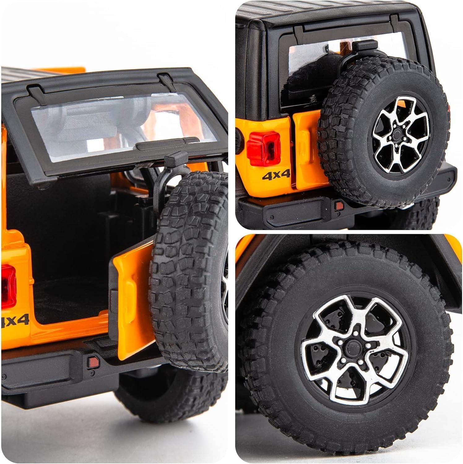 Scale Exclusive Alloy Metal Pull Back Die-cast Car Model with Sound Light Mini Auto Toy for Kids Metal Model Toy Car with Sound and Light (1:24 Lamborghini Revuelto LB774-WHITE)