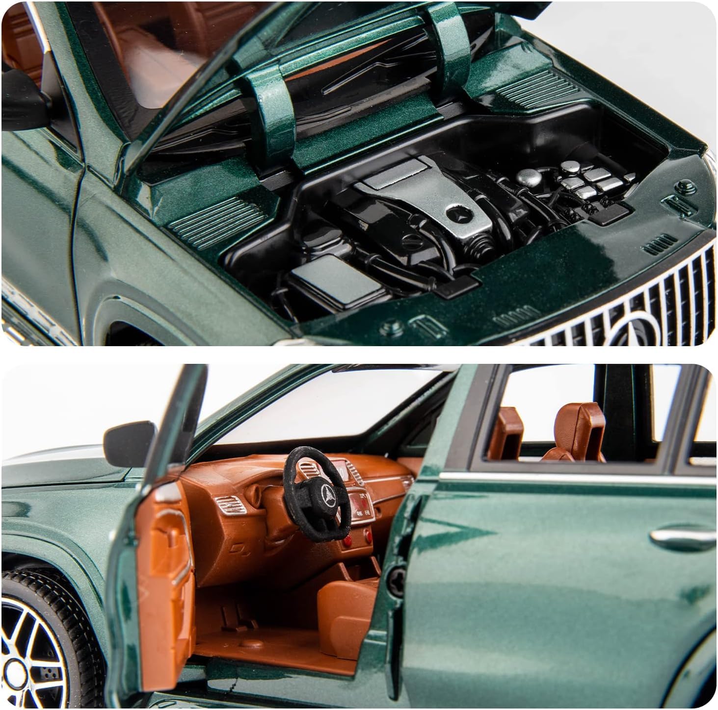 Mercedes Amg Gls63 Scale Model Diecast Metal Car - All Size