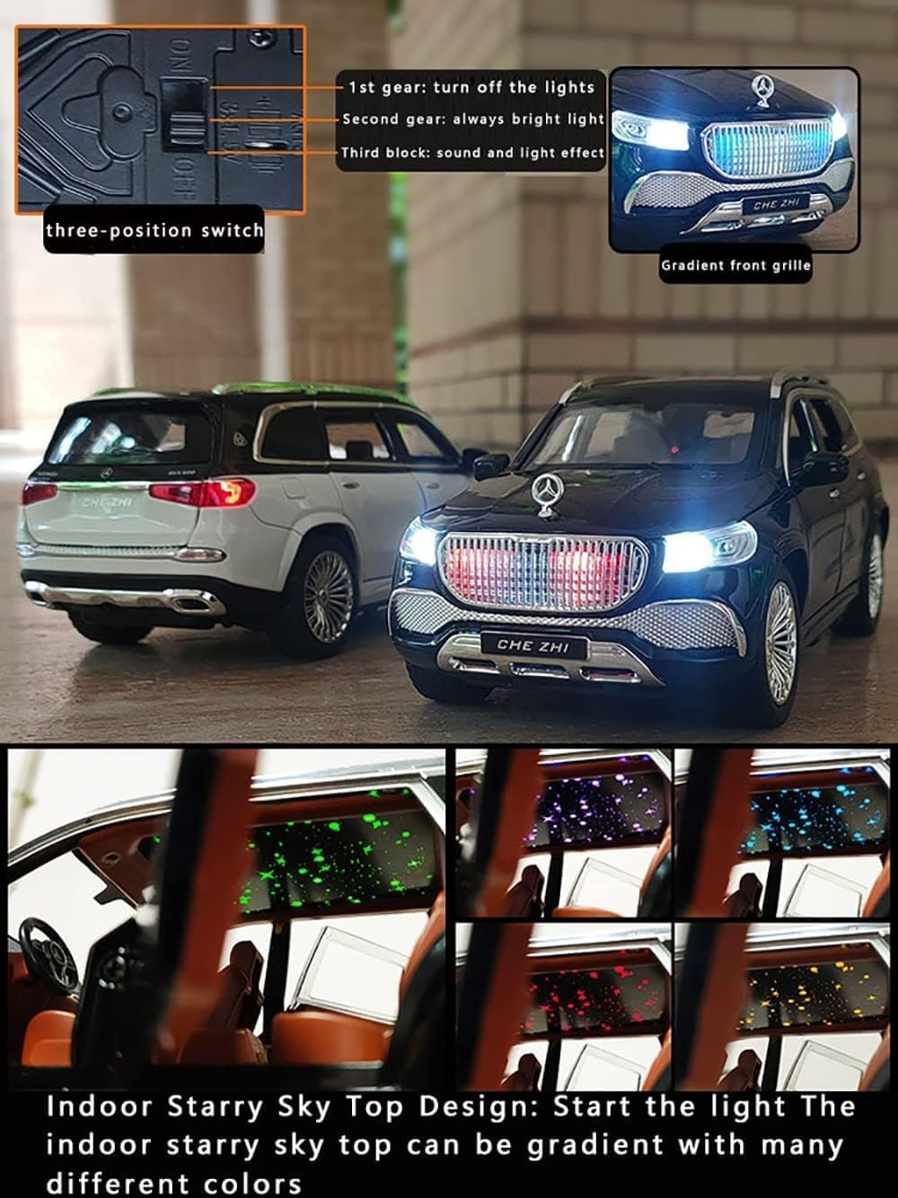 1:24 Scale Exclusive Alloy Metal Pull Back Die-cast Car Model with Sound Light Mini Auto Toy for Kids Metal Model Toy Car with Sound and Light (1.24 Supra LBWK-RED)