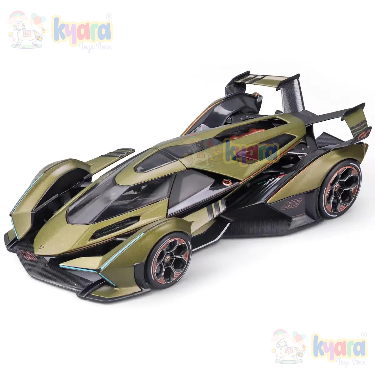 Lamborghini V12 - Diecast Metal Car - Scale 1:24