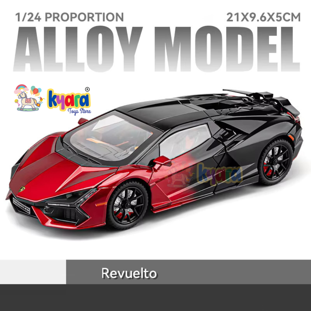 Lamborghini Sian Fkp 37 Sport - Diecast Metal Car - Scale 1:24