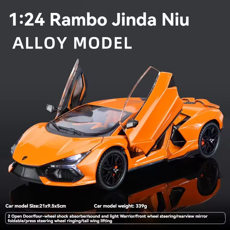Lamborghini Revuelto - Diecast Metal Car - Scale 1:24