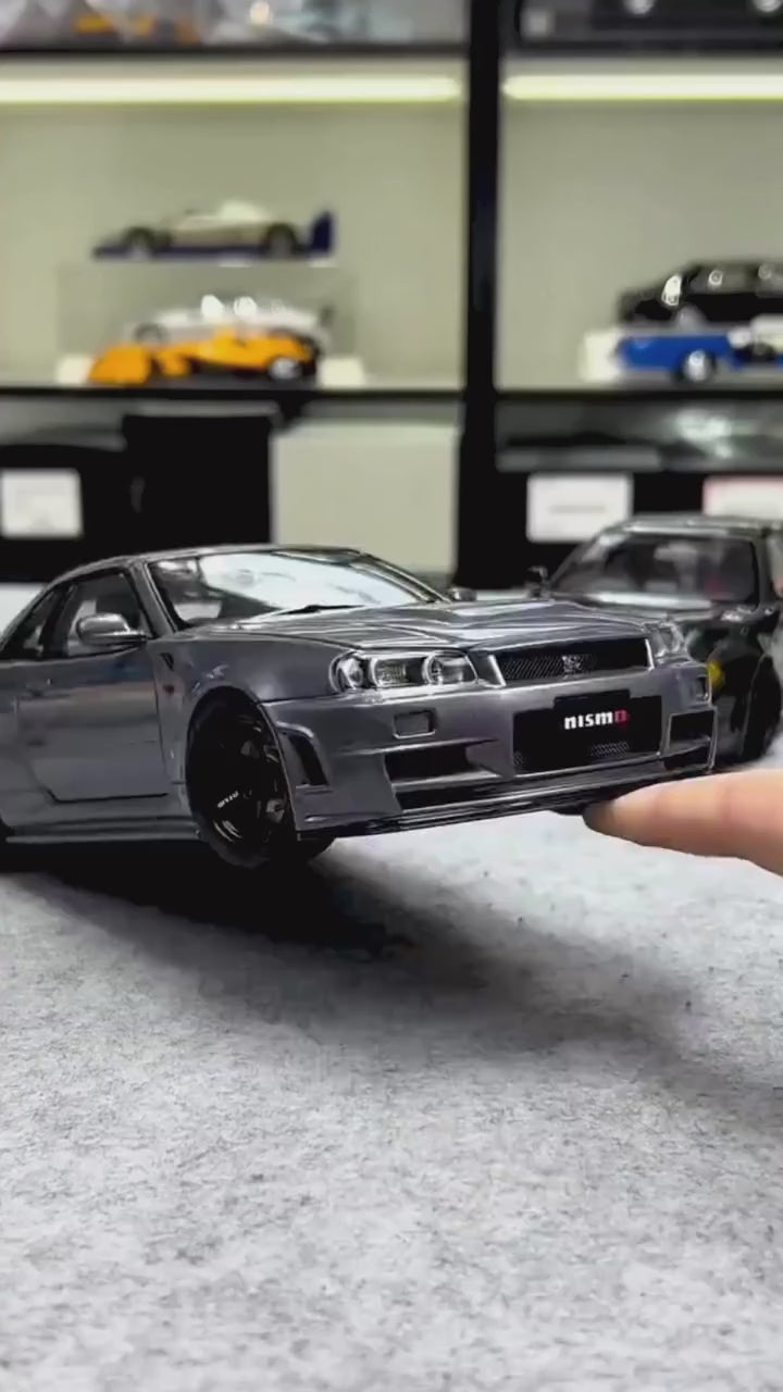 Nissan Gtr Super Sport Scale Model Diecast Metalcar - All Size